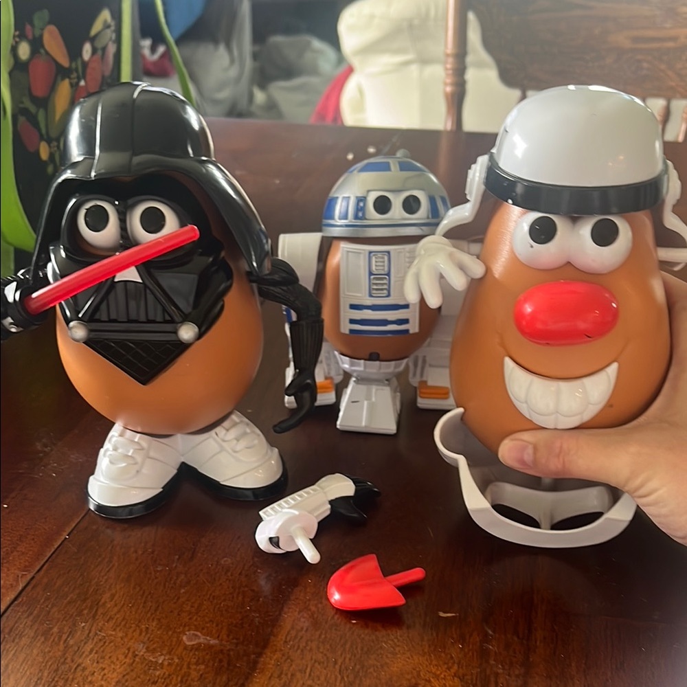 Black and White Action Figures Playset